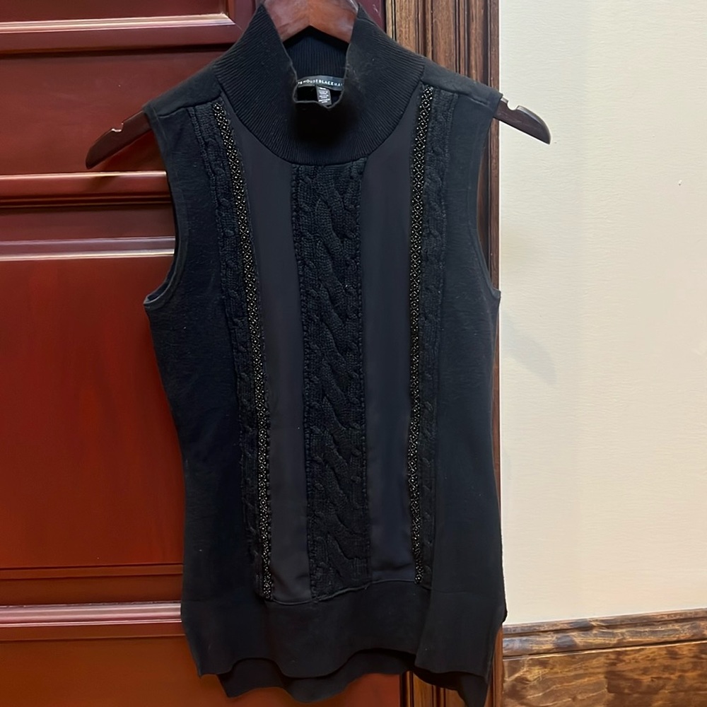 WHBM black sweater